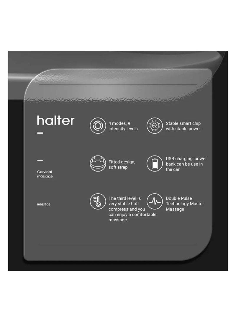 Electric Neck Massager – Portable & Rechargeable with Heat Therapy - Image 4