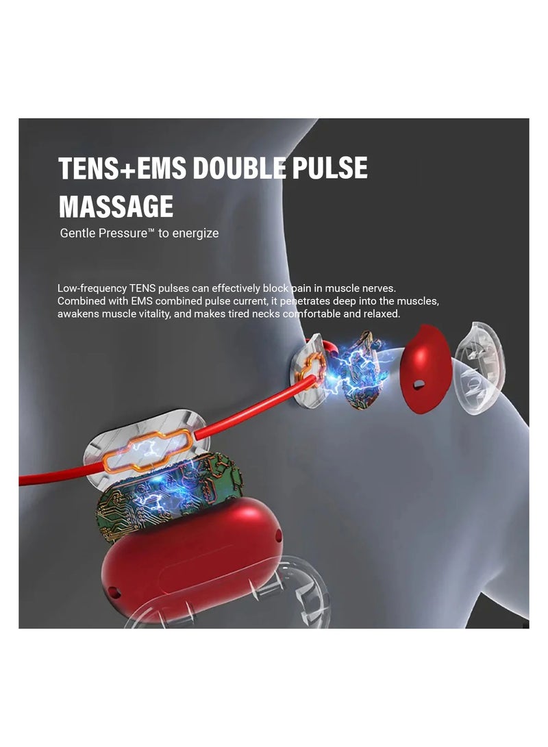 Electric Neck Massager – Portable & Rechargeable with Heat Therapy - Image 5