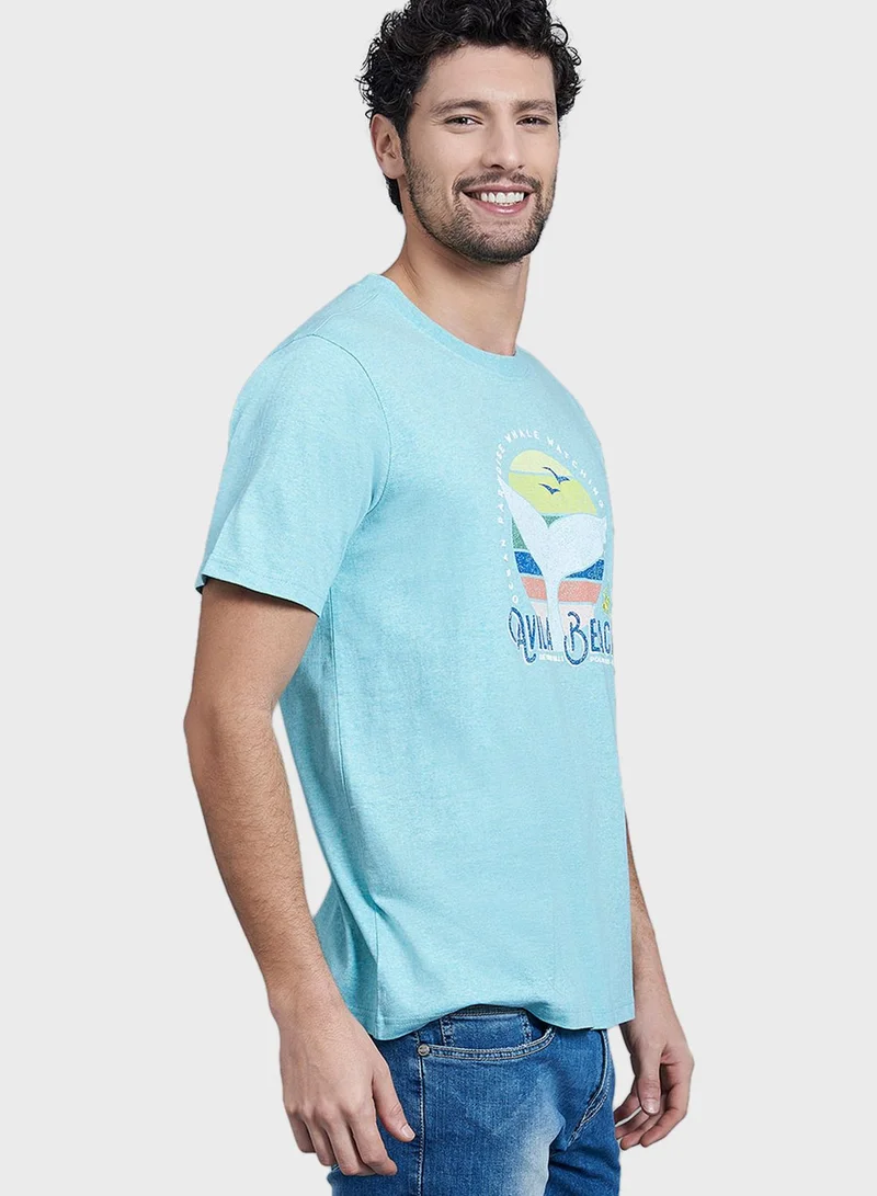bhpoloclub Graphic Crew Neck T-Shirt