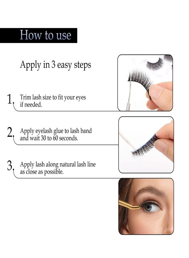 Colors Queen Lash Labels 5D Eyelashes for Women (First Sight) - Image 5