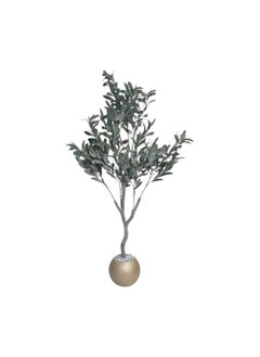 AL KHALDIYA Artificial Tropical Plants, Olive Tree with Olive Branches and Lifelike Fruits, Lifelike Artificial Tree Perfect for Modern Home Indoor, Outdoor and Office Decoration, Perfect Housewarming Gift (1.1m)  - Image 2