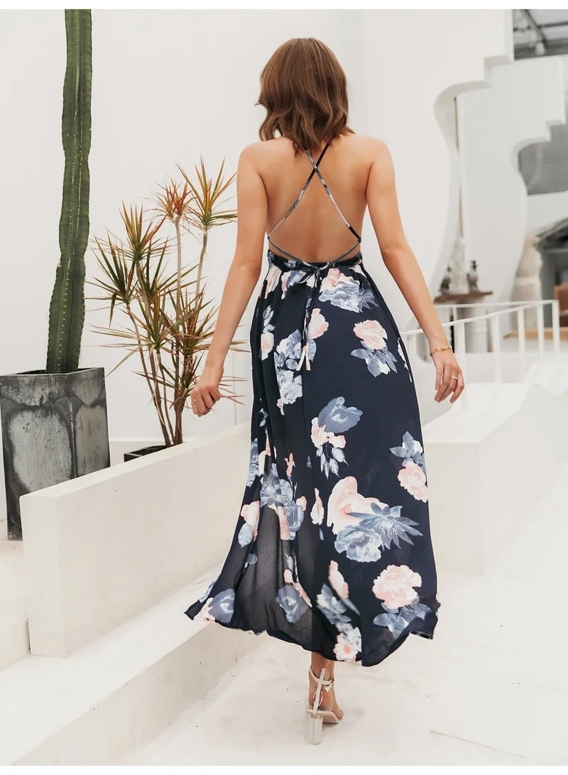 SIMPLEE Women's Summer Elegant DressLight & Comfortable Lightweight Cotton Blend Perfect for Outings
