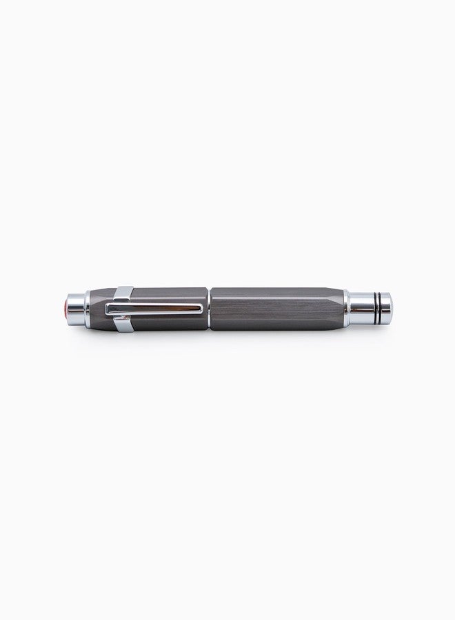 TWSBI Precision GunMetal Fountain Pen, M - Image 2