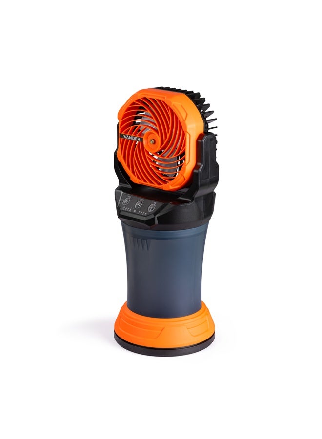 Wander Camping Misting Fan With Led Light - Alrimaya - Image 3