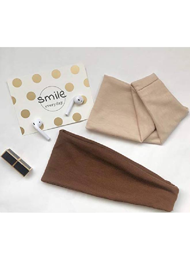 Huachi أربطة رأس نسائية لتمارين اليوغا والرياضة - أربطة شعر نسائية لامتصاص العرق، غير قابلة للانزلاق، إكسسوارات شعر صيفية - Image 5