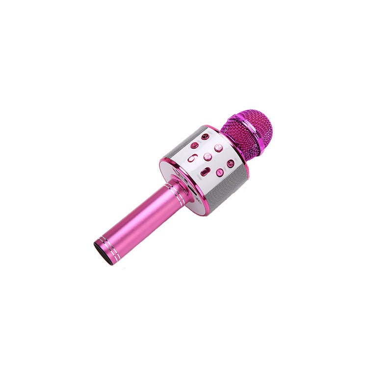 Ws858L Mobile Phone Microphone Wireless Bluetooth With Light Karaoke Mobile Phone Microphone Bluetooth Audio Karaoke Bao - Image 4
