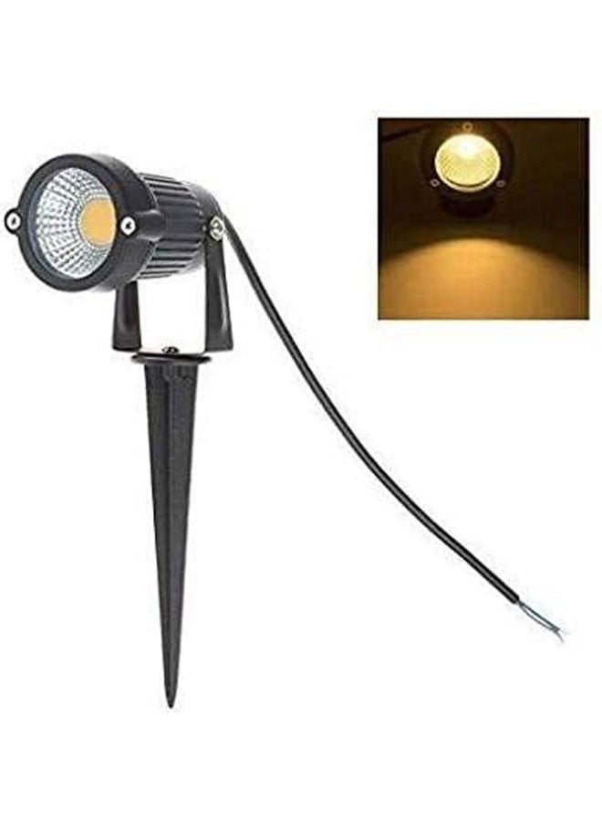 RMAX High-power 10W LED outdoor decorative light for landscaping, garden, patio, and walkway, DC 12V with tapered bracket - Image 1