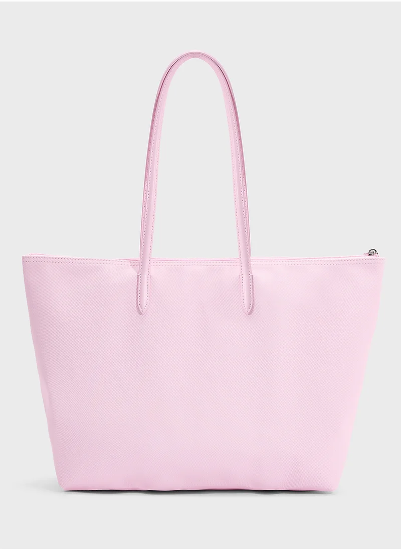 لاكوست Essentials Top Handel Zip Over Tote