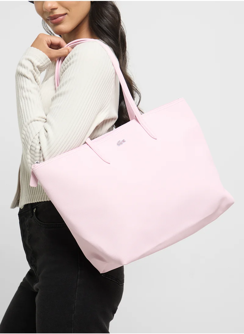 LACOSTE Essentials Top Handle Zip Over Tote