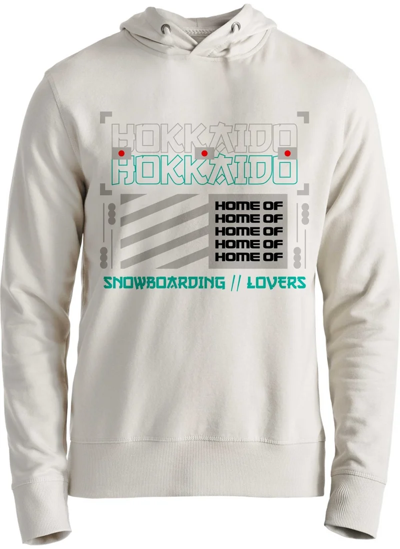 Alfa Tshirt Snowboarding Lovers Ecru Sweatshirt