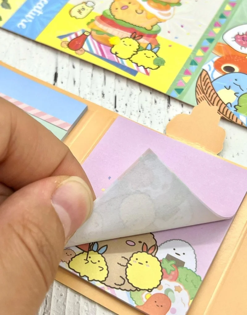 Kağıt Gemi Dükkan Paper Ship Shop Cute Sumikko Hamburger Themed Post-It / Sticky Note / Index