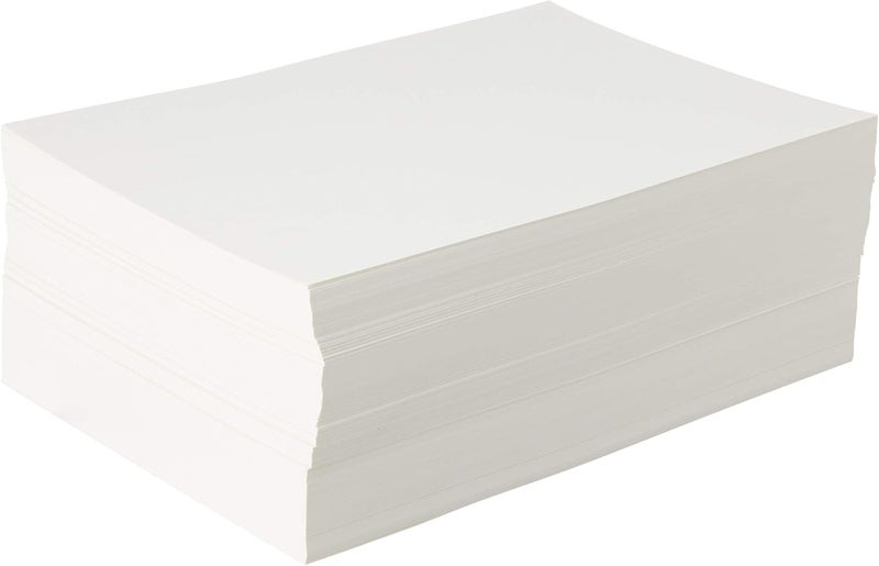 Canson XL Series Watercolor Sheet Bulk Pack Midweight White Paper 500 Sheets 9x12 inch - Image 1