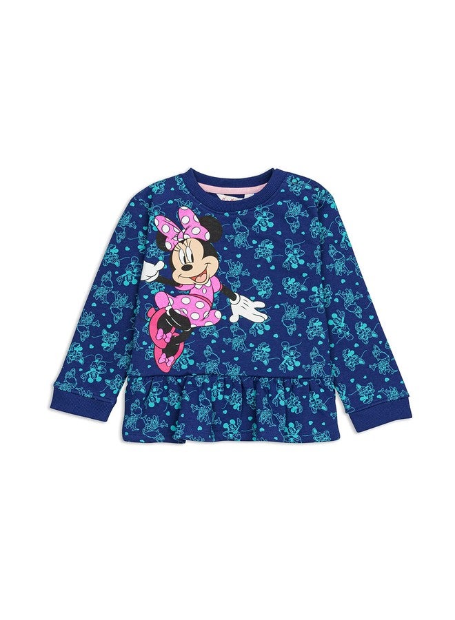 Hamleys H by Hamleys Infant Girls Printed Navy Sweatshirt (_8905450117518_Navy_6-9M_) - Image 1