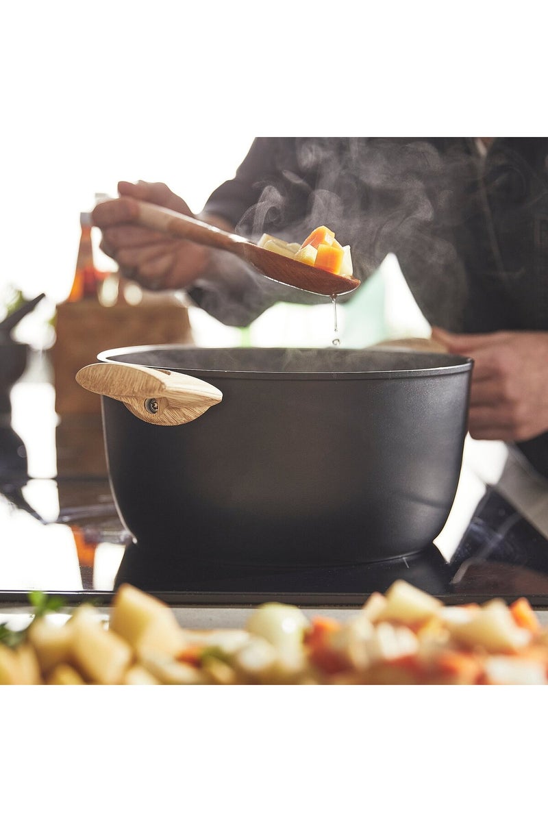 Pot with lid, non-stick coating black, 4.7 l - Image 5