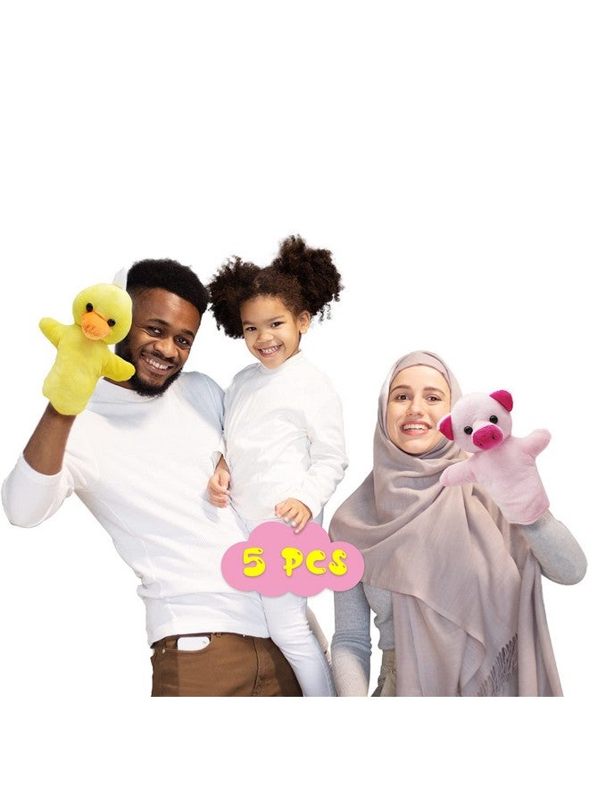 Yolococa دمى يولوكوكا اليدوية - دمى حيوانات لحفلات الأطفال، دمى قماشية ناعمة، 5 قطع - Image 5