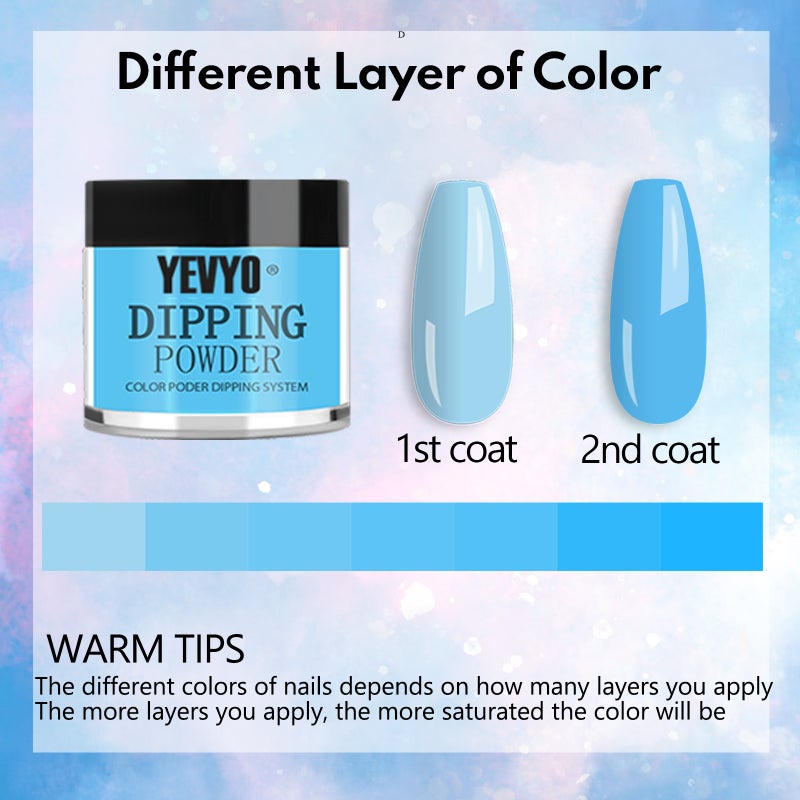 Acrylic Nail Kit Dip Powder Nail Kit Starter, 20 Colors Fast Dry Powder Nail Dipping kit, with Base & Top Coat Activator Dip Nail Kit for French Nail Art Manicure DIY - Image 3