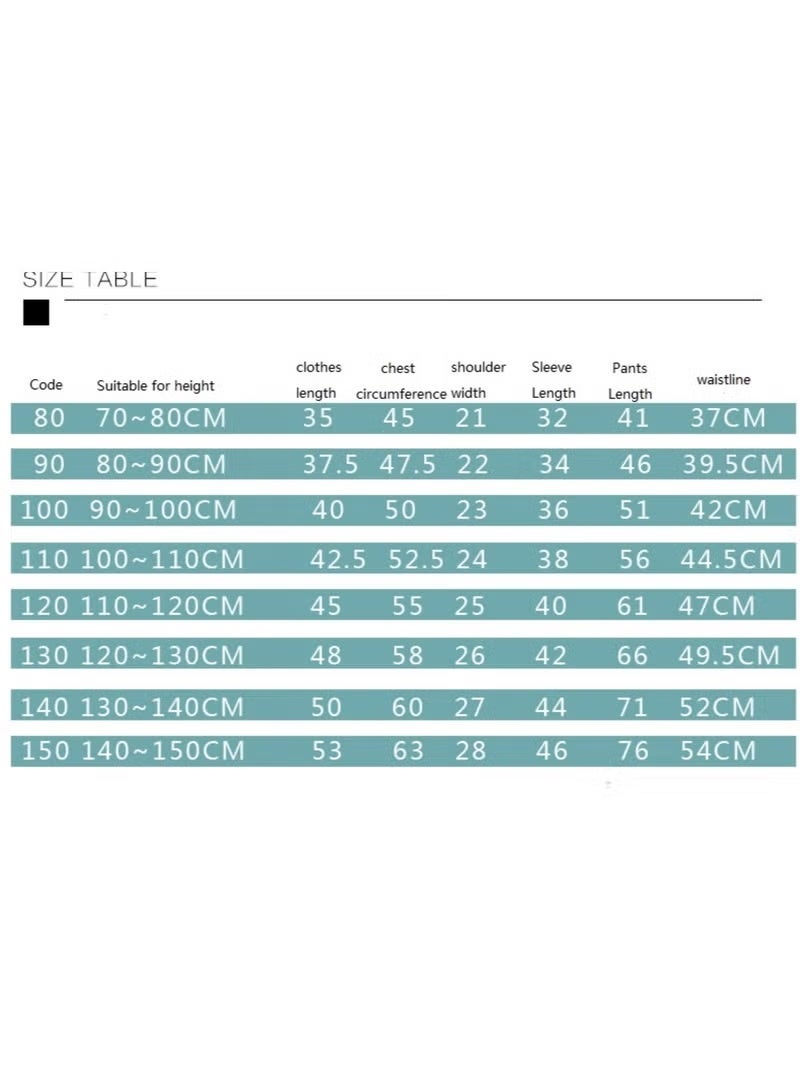مجموعة ملابس داخلية حرارية للأطفال بلون واحد، قمصان وسروال ناعم، مجموعة ملابس نوم ناعمة للأطفال - Image 4
