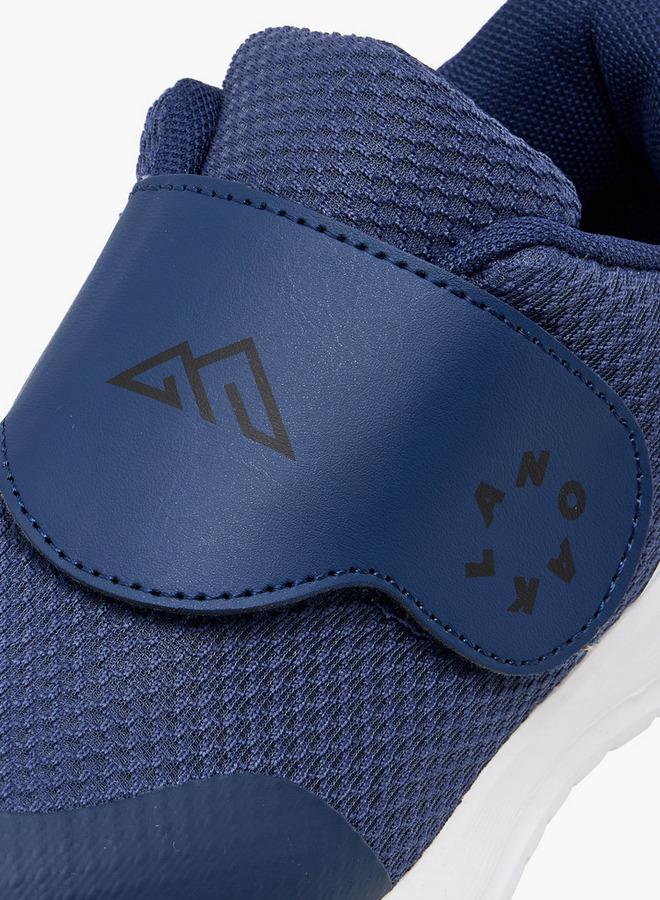 Oaklan by Shoexpress Boys Logo Detail Sports Shoes with Hook and Loop Closure - Image 4