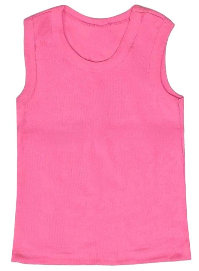 ToBeInStyle Girls' 4 Pack Ribbed Tank Tops - Neon - 3-6 Months - Image 5