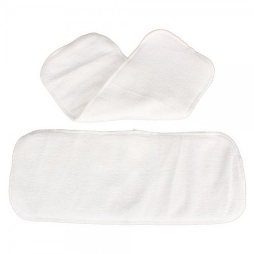 Mummamia Baby Reusable Pocket Cloth Diaper with 2 Microfiber 4Layer Nappy Inserts - Blue House - Image 3
