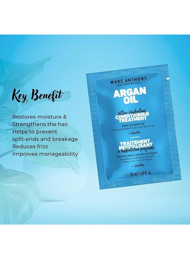 Marc Anthony Argan Oil Ultra-Hydrating Conditioning Treatment, Deeply Hydrates For Stronger, Shinier Hair, 50Ml - Image 3