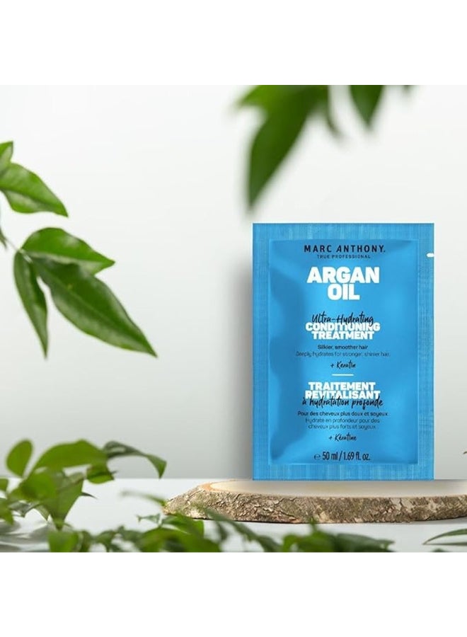 Marc Anthony Argan Oil Ultra-Hydrating Conditioning Treatment, Deeply Hydrates For Stronger, Shinier Hair, 50Ml - Image 4