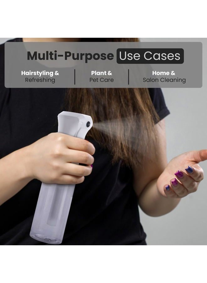 vigor path Empty Spray Bottle 150ml - Continuous Spray Nano Fine Mist Sprayer - Reusable Beauty Spray Bottle - Cleaning, Hairstyling & Plants - 5oz - Image 5