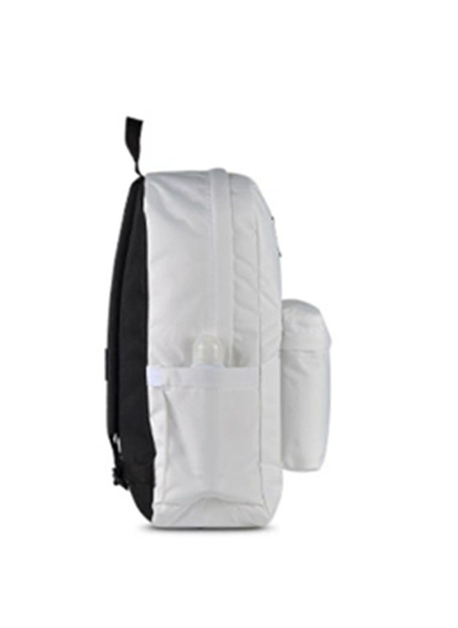 JANSPORT - SuperBreak Unisex Large Capacity Solid Color Backpack Computer Bag White 42cm * 32cm * 21cm - Image 1