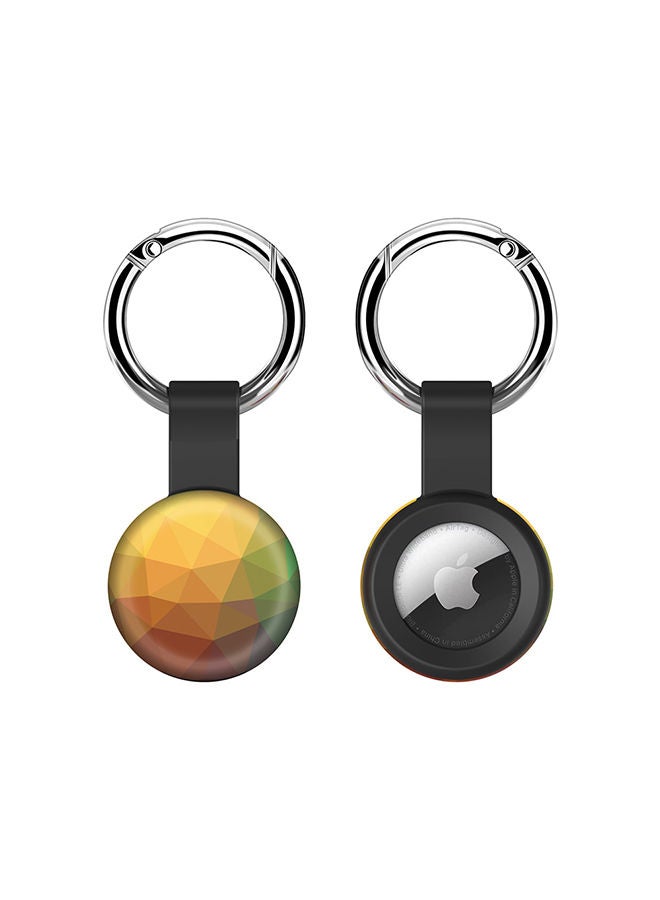 Stylizedd Airtag Case Metal Key Ring with Tough Case for Apple Airtag cover - Golden Nugget - Image 1