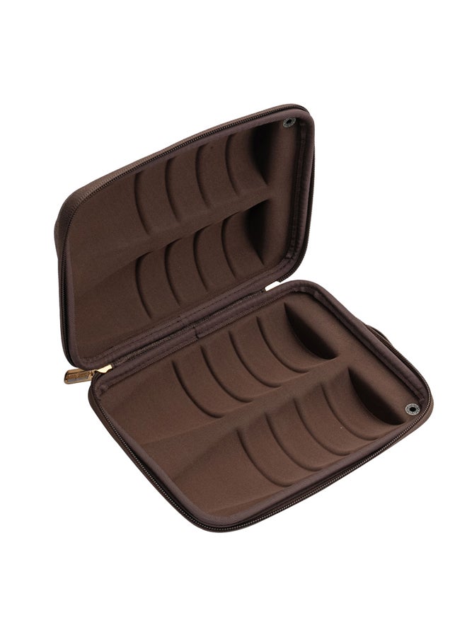 AL SANIDI Full anti-shock cups bag, Tea cups Bag, Oud, Size 15*19.5*7.2Cm  - Image 3