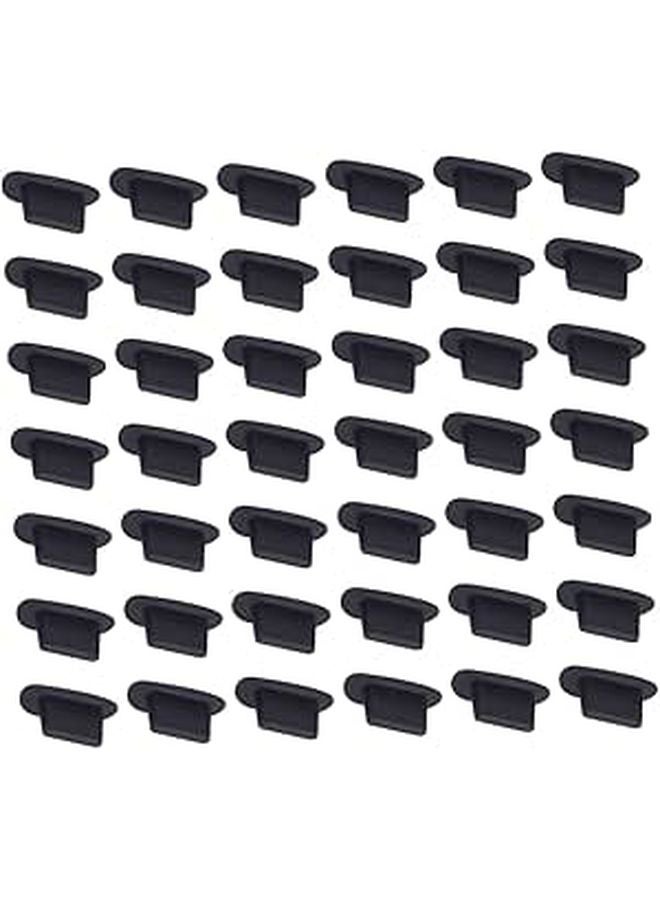 Silicone Charging Port Dust Plugs 50 Pack Durable Protection Easy Install for Phone Tablet - Image 1