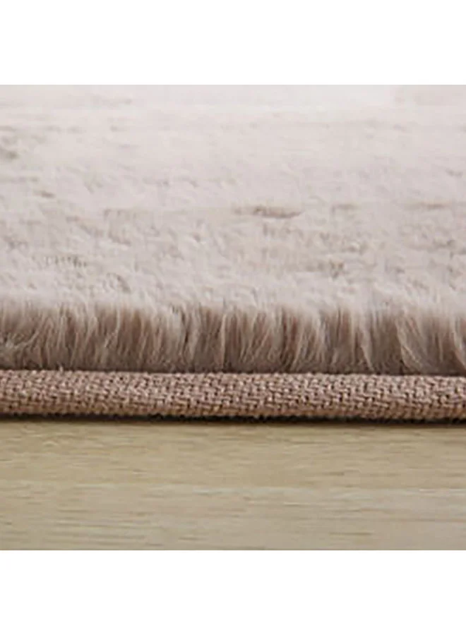 هوم بوكس Faux Rabbit Fur Rug 230x80 cm
