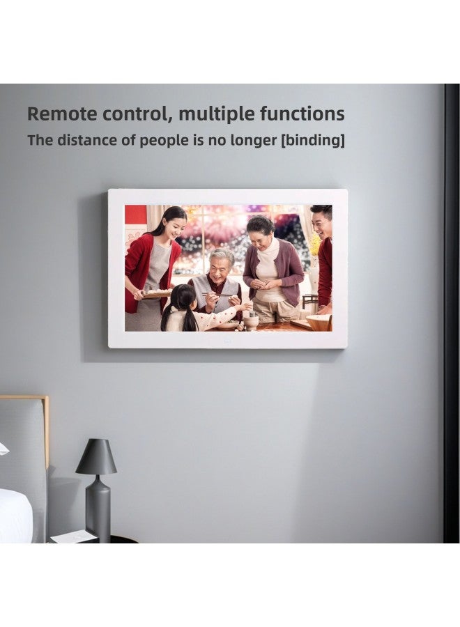 Kanghuaxing 22 Inch Digital Photo Frame Video Picture Player Smart Wifi Electronic Photo Frame Decoration Display-Color:18.5inch [white] Plug-in Stand-alone Version - Image 2