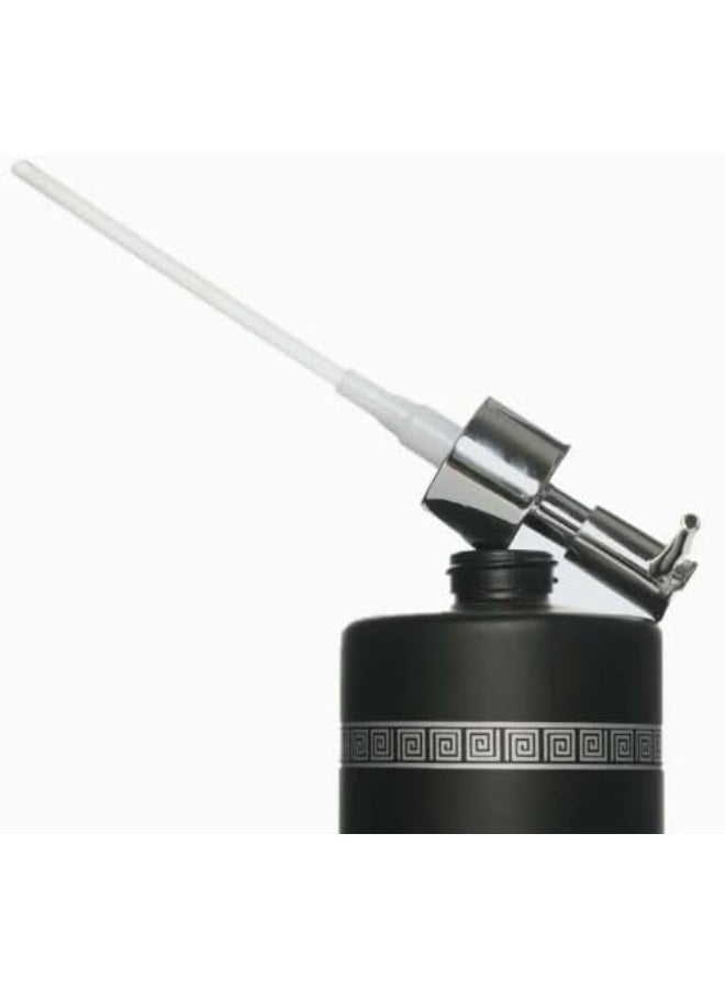 سبيس شوب موزع صابون سائل زجاجي سعة 350 مل للحمام، زجاجة موزع سائل غسيل اليدين للمطبخ، حوض الغسيل، غير شفاف (قطعة واحدة) - Image 2