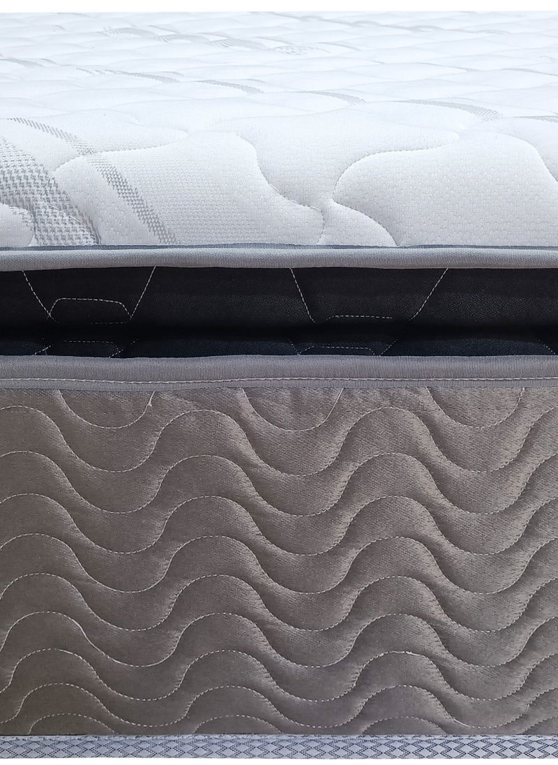 Vital Memory Foam And Innerspring Hybrid Medium Feel Mattress California King - W180 x L210 x H28 Cm