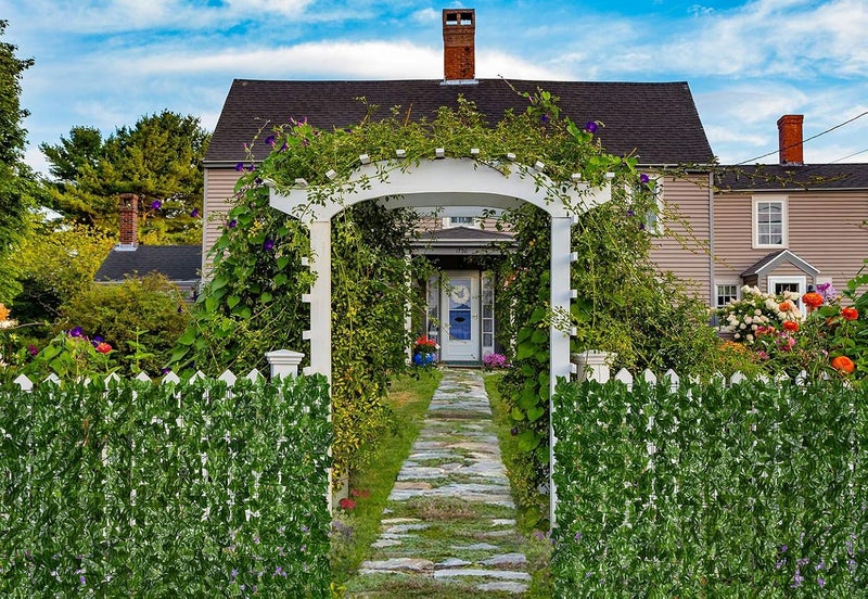 DearHouse 118x39.4in Artificial Ivy Privacy Fence Wall Screen, Artificial Hedges Fence and Faux Ivy Vine Leaf Decoration for Outdoor Garden Decor - Image 4