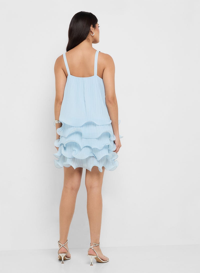 VERO MODA Cimmie Frill Singlet Dress  - Image 2