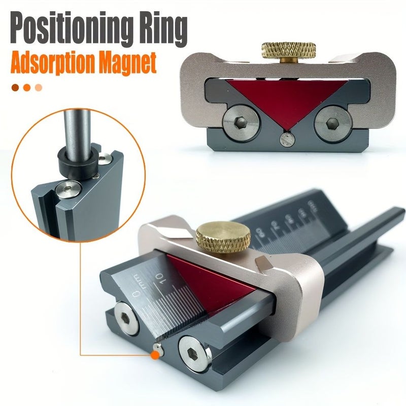 Multi Functional Drill Bit Positioning Side Height Device Woodworking Measuring Tool For Table Saw - Image 1