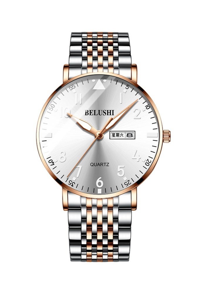 Belushi Men's Fashion Business Quartz Watch 