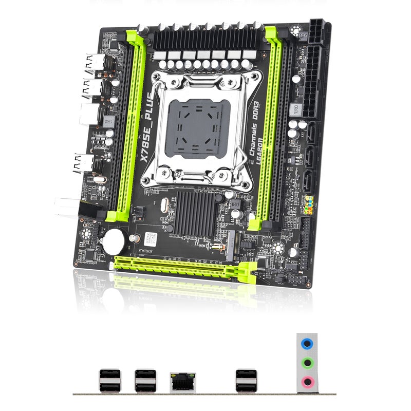 X79SE_PLUS PC Desktop Motherboard Gaming Office M.2 NVME Protocol DDR3 Memory LGA 2011 - Image 3