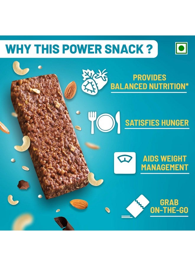 RiteBite Max Protein Active Choco Slim 20g Protein Bars [Pack of 6] Protein Blend, Fiber, Vitamins & Minerals , No Preservatives, 100% Veg, No Added Su - Image 4
