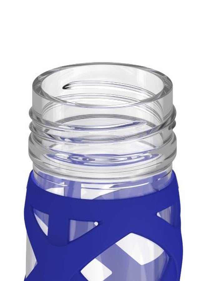Lifefactory 16oz Bottle Classic Cap Helix Sleeve Sapphire - Image 4