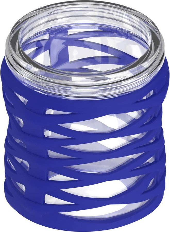 Lifefactory 16oz Bottle Classic Cap Helix Sleeve Sapphire - Image 3