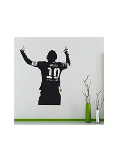 Wall Art Football Player Lionel Messi Wall Sticker Home Decor Vinyl Wallpaper Home Art Sport Fan Gifts Wall Murals PVC Wall Stickers for TV Setting
