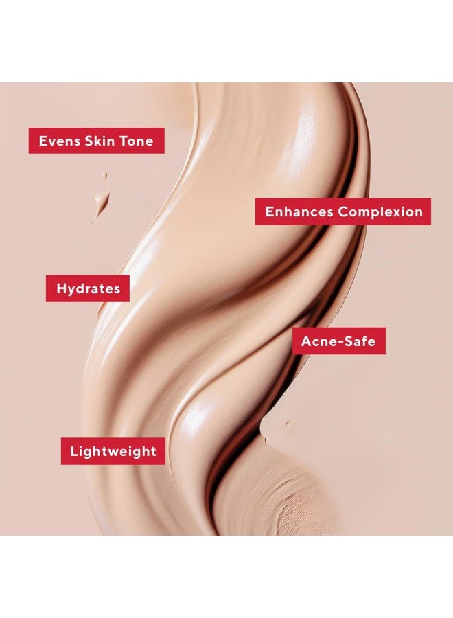 Mirabella Invincible For All HD Liquid Foundation - Anti-Aging Full Coverage Liquid Face Makeup - Moisturizing, Hydrating & Lightweight Foundation for All Skin Types (Mocha VI, Original Packaging) - Image 2