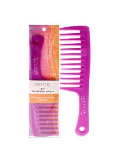 scalpmaster Scalpmaster SalonChic Detangler Shampoo Comb 95  Bright Pink Comb Unisex 1 Pc 