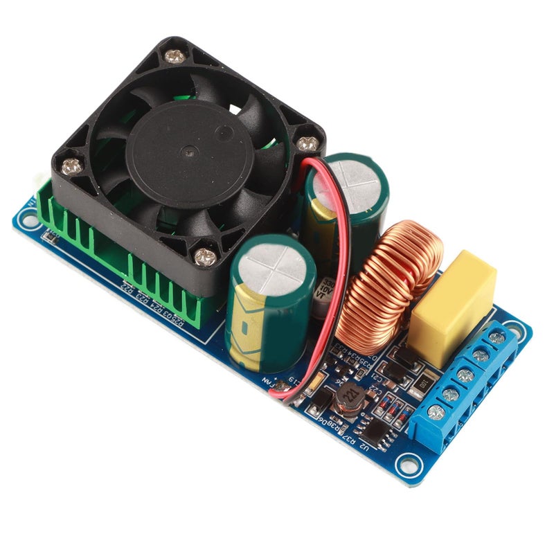 500W Mono Channel Digital Power Amplifier Board with Over Heat Protection for HiFi Enthusiasts Black - Image 2