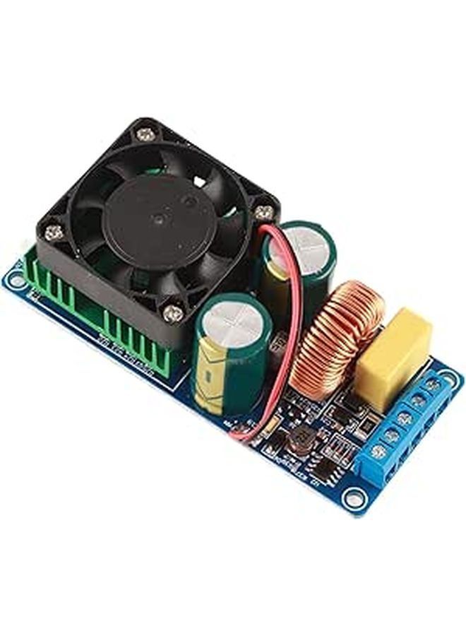 500W Mono Channel Digital Power Amplifier Board with Over Heat Protection for HiFi Enthusiasts Black - Image 1