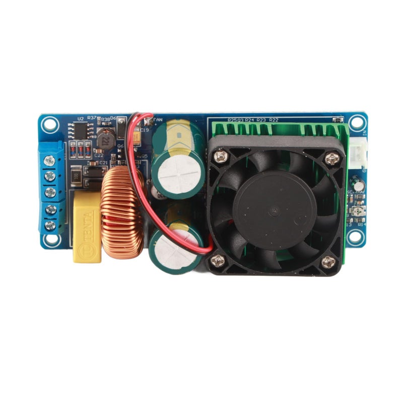 500W Mono Channel Digital Power Amplifier Board with Over Heat Protection for HiFi Enthusiasts Black - Image 4