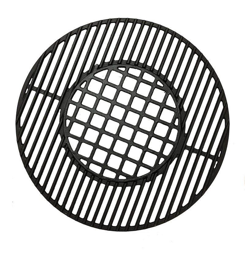 Votenli C883E Cast Iron Cooking Grid Grates Replacement for Weber 22.5 inches One-Touch Silver, Bar-B-Kettle, Master-Touch and One-Touch